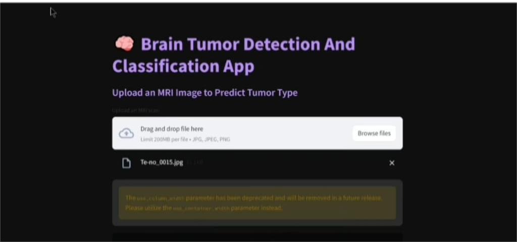 Brain Tumor Detection Web App